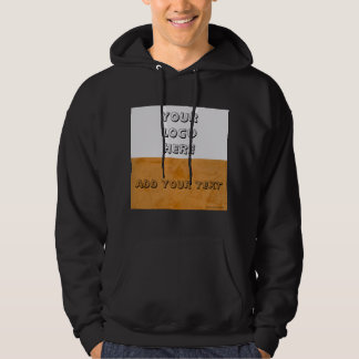 Foto Text Logo Fett Grafik-Kapsel Hoodie