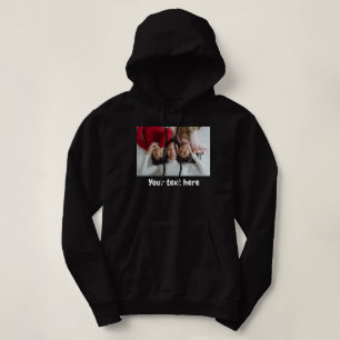 Foto-Text, Personalisierter Foto Hoodie