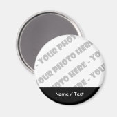 Foto & Text-Rundmagazin - Erstellen Sie Ihre eigen Magnet (Vorderseite/Rückseite)