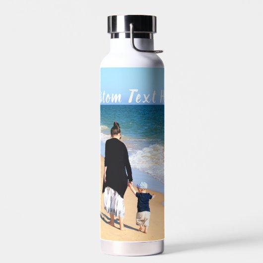 Foto Text Wasser Flasche Ihre Mama Foto Geschenk (Links)