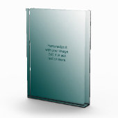 Foto-Textblock für personalisiertes benutzerdefini Fotoblock (Rechts)