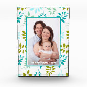 Foto-/Textleaf-Muster Fotoblock (Vorderseite)