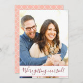 Foto Themed Wedding Einladung (Vorne/Hinten)