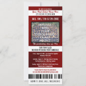 Foto Ticket Class Wiedersehen - Einladung (Vorderseite)