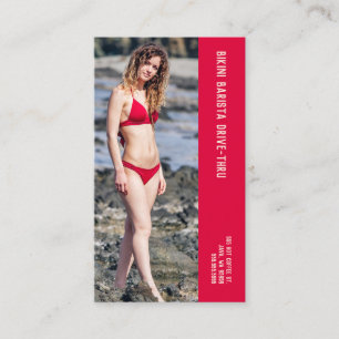 Foto Tidepool Bikini Barista Doppelzahl Kaffee Treuekarte