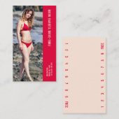 Foto Tidepool Bikini Barista Doppelzahl Kaffee Treuekarte (Vorne/Hinten)