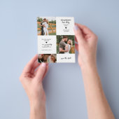 Foto-Timeline-Sparen Sie das Datum Flyer (Gruppe)