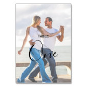 ⭐ FOTO TISCHNUMMER CARD - Einfaches Overlay Opaque (Vorderseite)