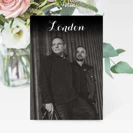 Foto-Tischnummern - Ortskarten Tischnummer