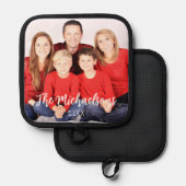 Foto Topflappen (Vorderseite/Rückseite)