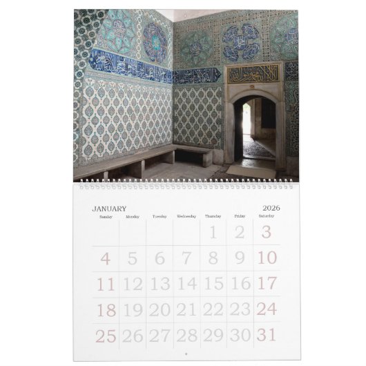 Foto Topkapi Kalender (Jan 2026)