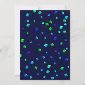 Foto Trampolin Geburtstagsparty Einladung (Rückseite)