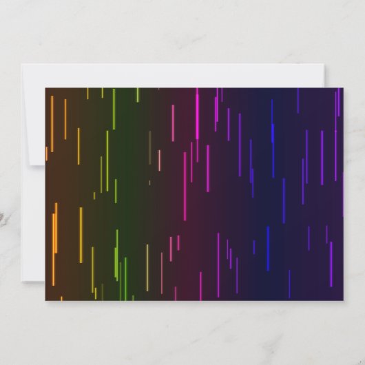 Foto Trampolin Party Einladung | JUMP (Rückseite)