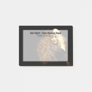 Foto-transparentes blondes Foto Post-it Klebezettel