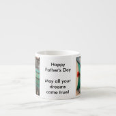 Foto "Traumboot" Espressotasse (Vorderseite)