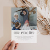 Foto Triple Joint Birthday Einladung