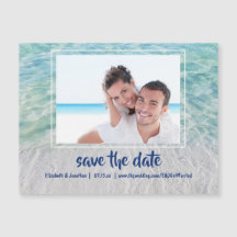 Foto Tropical Beach Ziel Save the Date