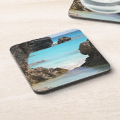 Foto Tropical Island Coast & Sea Getränkeuntersetzer (Linke Seite)