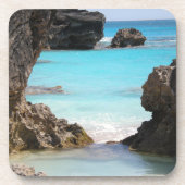 Foto Tropical Island Coast & Sea Getränkeuntersetzer (Vorderseite)