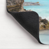 Foto Tropical Island Coast & Sea Mousepad (Ecke)