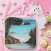 Foto Tropical Island Coast & Sea Pappteller (Party)