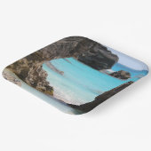 Foto Tropical Island Coast & Sea Pappteller (Gewinkelt)