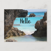 Foto Tropical Island Coast & Sea Postkarte (Vorderseite)