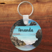 Foto Tropical Island Coast & Sea Schlüsselanhänger (Vorderseite)