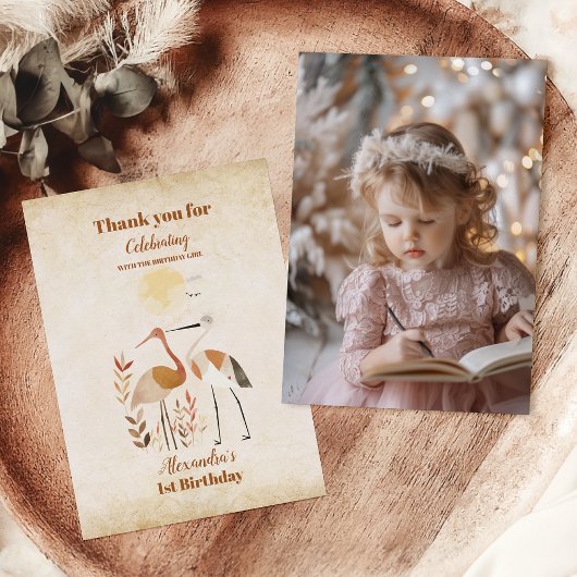 Foto Tropical Safari Wilde Jungle Tiere Dankeskarte