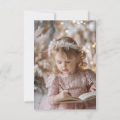 Foto Tropical Safari Wilde Jungle Tiere Dankeskarte (Rückseite)