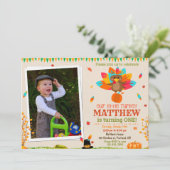 Foto Türkei Einladung zum Geburtstag Türkei (Stehend Vorderseite)