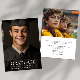 Foto-Typografie-Ankündigung Einladung