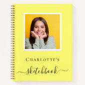 Foto-Typografie Notizblock (Vorderseite)