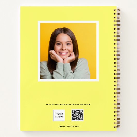 Foto-Typografie Notizblock (Rückseite)