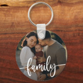 Foto Typografie Schlüsselanhänger (Vorderseite)