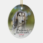 Foto Typografie Weihnachten Keramik Ornament (Rechts)