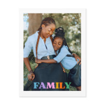 Foto typography family modern