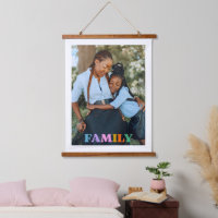 Foto typography family modern