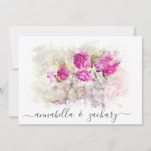 *~* FOTO UAWG QR AR26 Vintage WEDDING Einladung