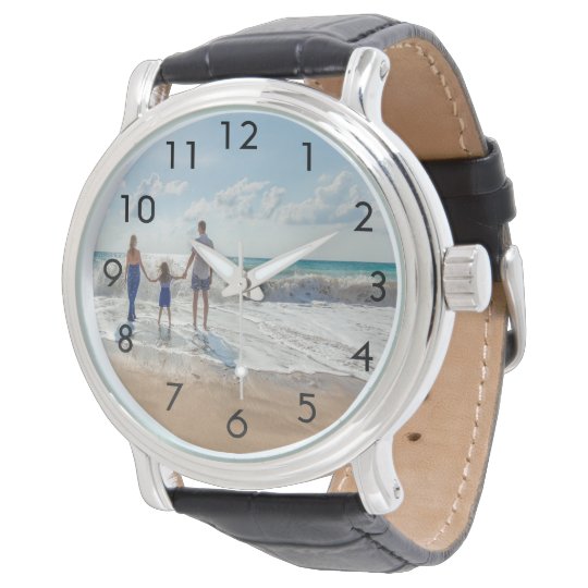 Foto Uhr Armbanduhr Zazzle De