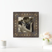 Foto-Uhr Quadratische Wanduhr (Zuhause)