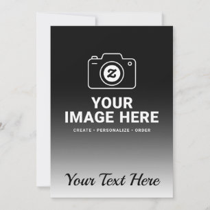 Foto- und benutzerdefiniertes Nachrichtendesign Feiertagskarte