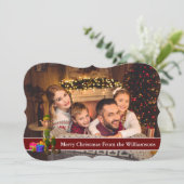 Foto und Elf mit voller Karte mit Extravagantem Ro (Stehend Vorderseite)