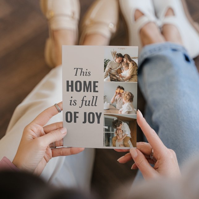 Foto und Familienangebot für moderne Paare Magnetkarte (Von Creator hochgeladen)