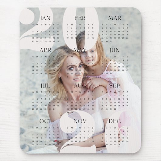 Foto- und Farbjahrskalender 2026 Mousepad (Vorne)
