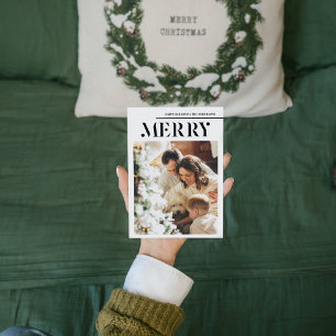 Foto und Fröhlichkeit Happy Holidays