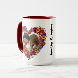 Foto und Gedicht mit individuellem Blumenkohl Tasse