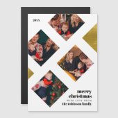 Foto- und Goldplätze | Weihnachtsgalerie Magnetkarte (Vorne/Hinten)