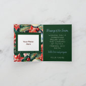 Foto und Handwerk Weihnachten Karte (Innenseite)