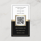 Foto und Logo Visitenkarte (Rückseite)